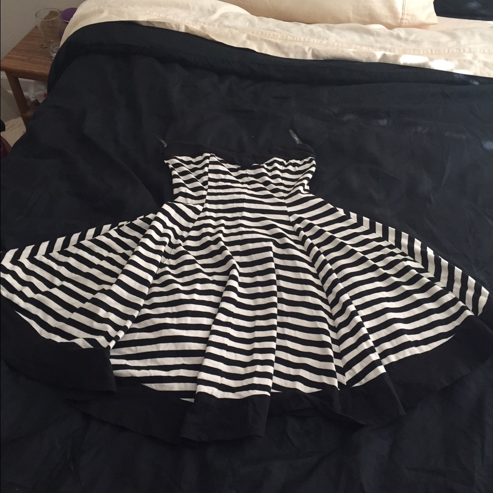 Zip up skater dress