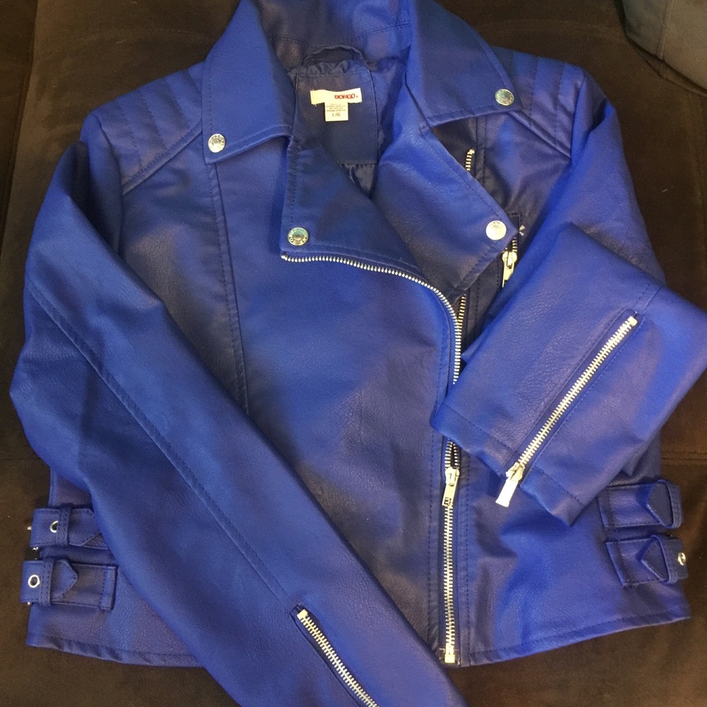 BONGO... faux leather jacket