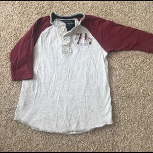 Abercrombie baseball tee