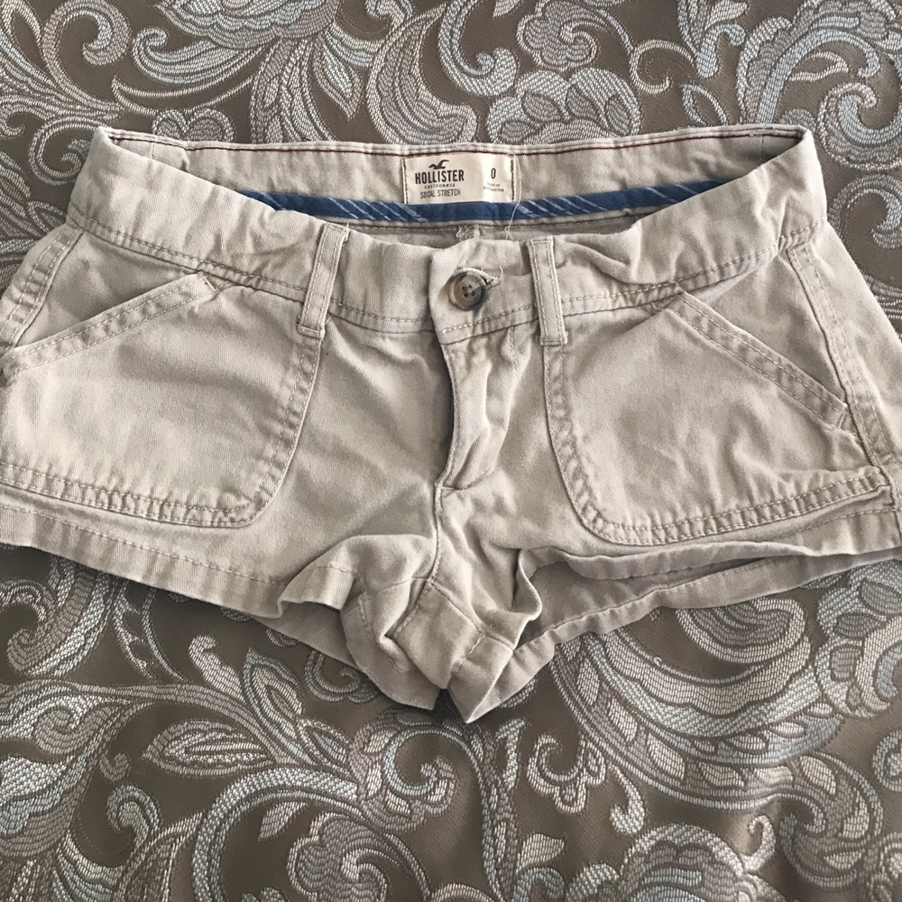 Hollister short shorts size 0