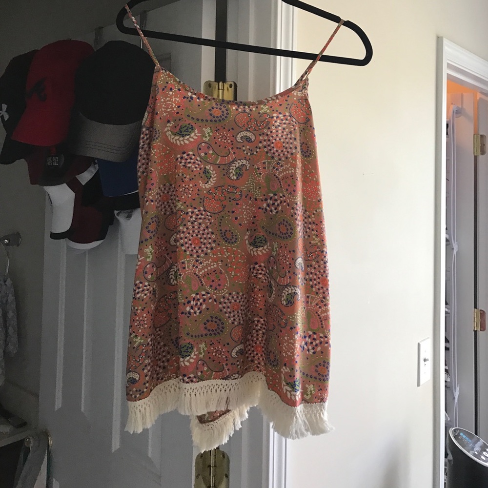 Paisley tank top