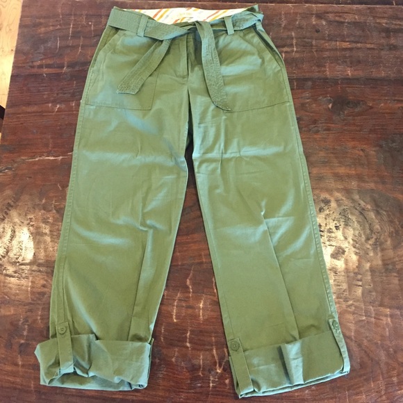 J. Crew Pants - J. Crew green Chino pants J Crew city fit classic
