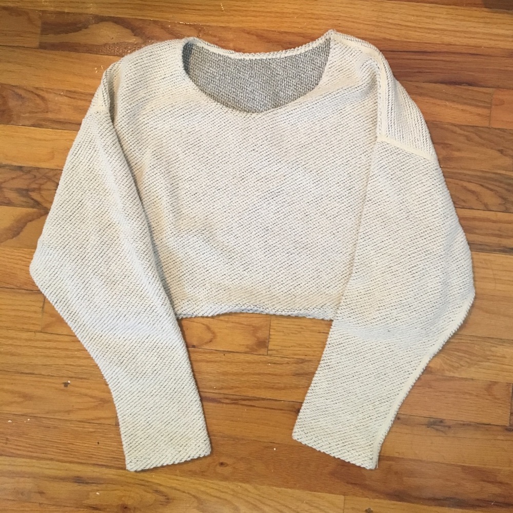 American Apparel Crop Sweater