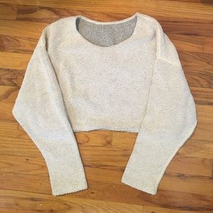 American Apparel Crop Sweater
