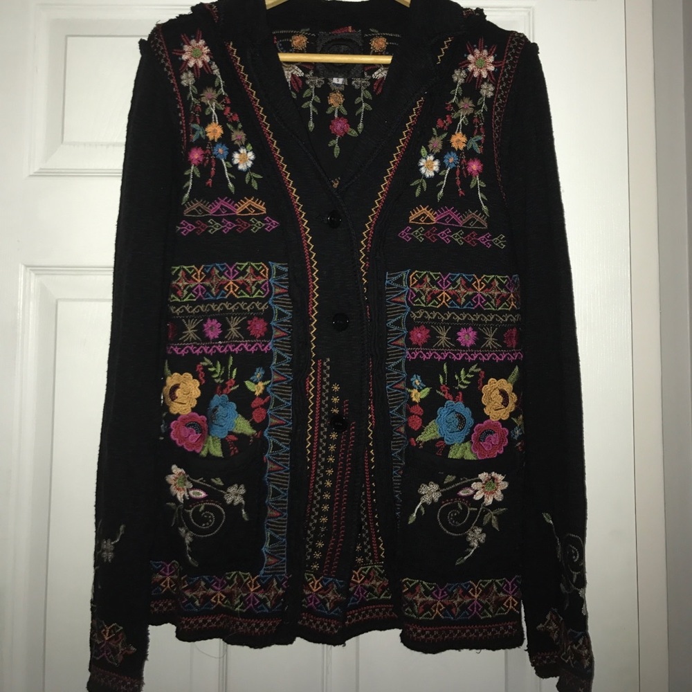 Johnny Was Lily short blazer