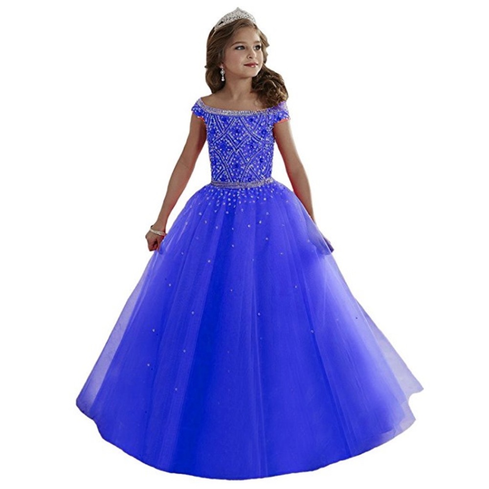 ❗️SOLD❗️Little girls ball gown (royal blue)