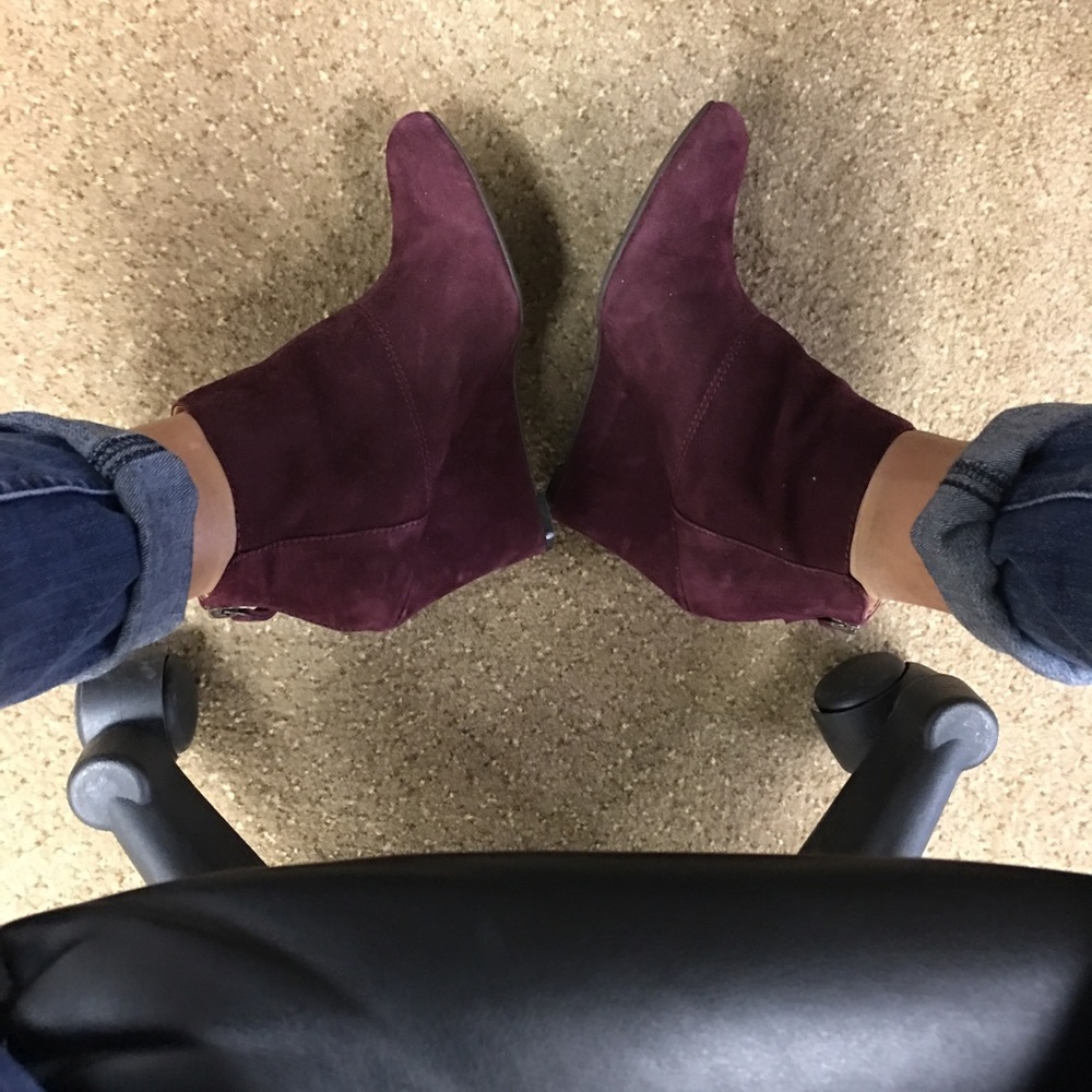 Nine West Booty Wedges