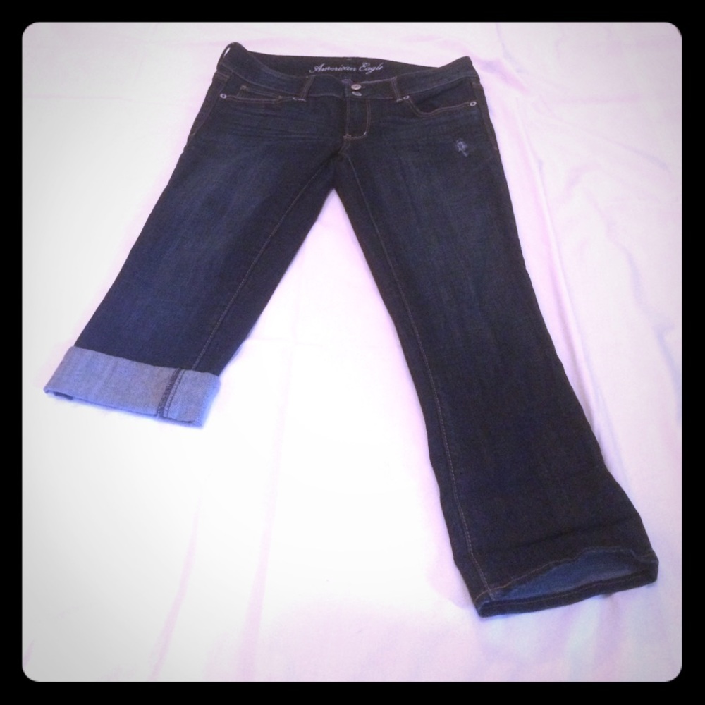 Cropped jeans