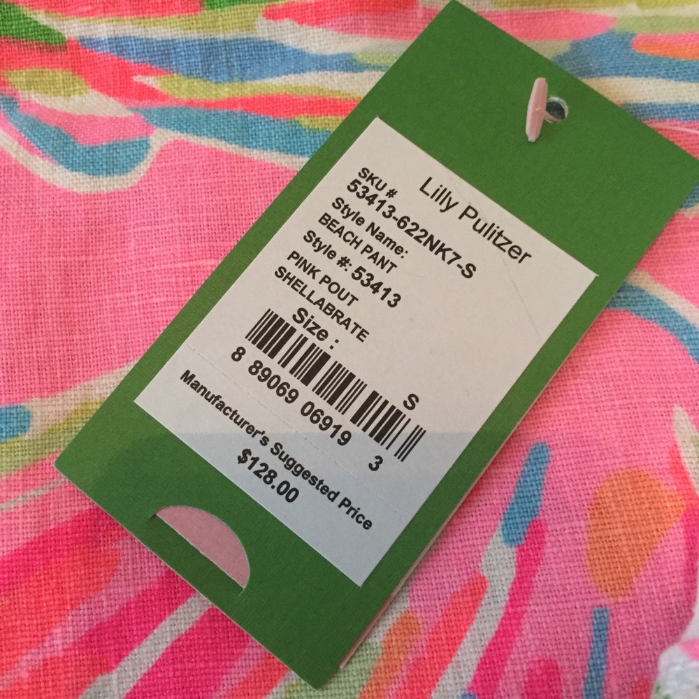 SOLD - Lilly Pulitzer Beach Pant - Picture 2 of 4