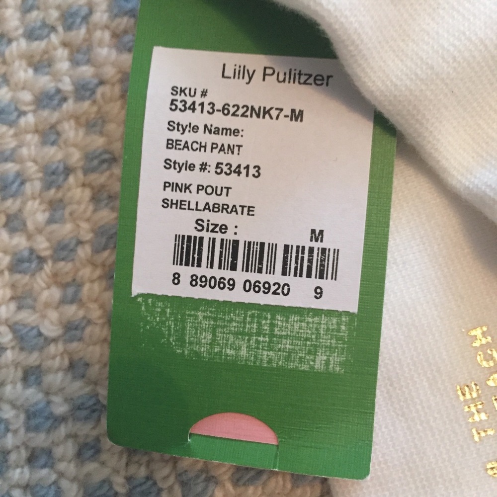 SOLD - Lilly Pulitzer Beach Pant - Picture 3 of 4