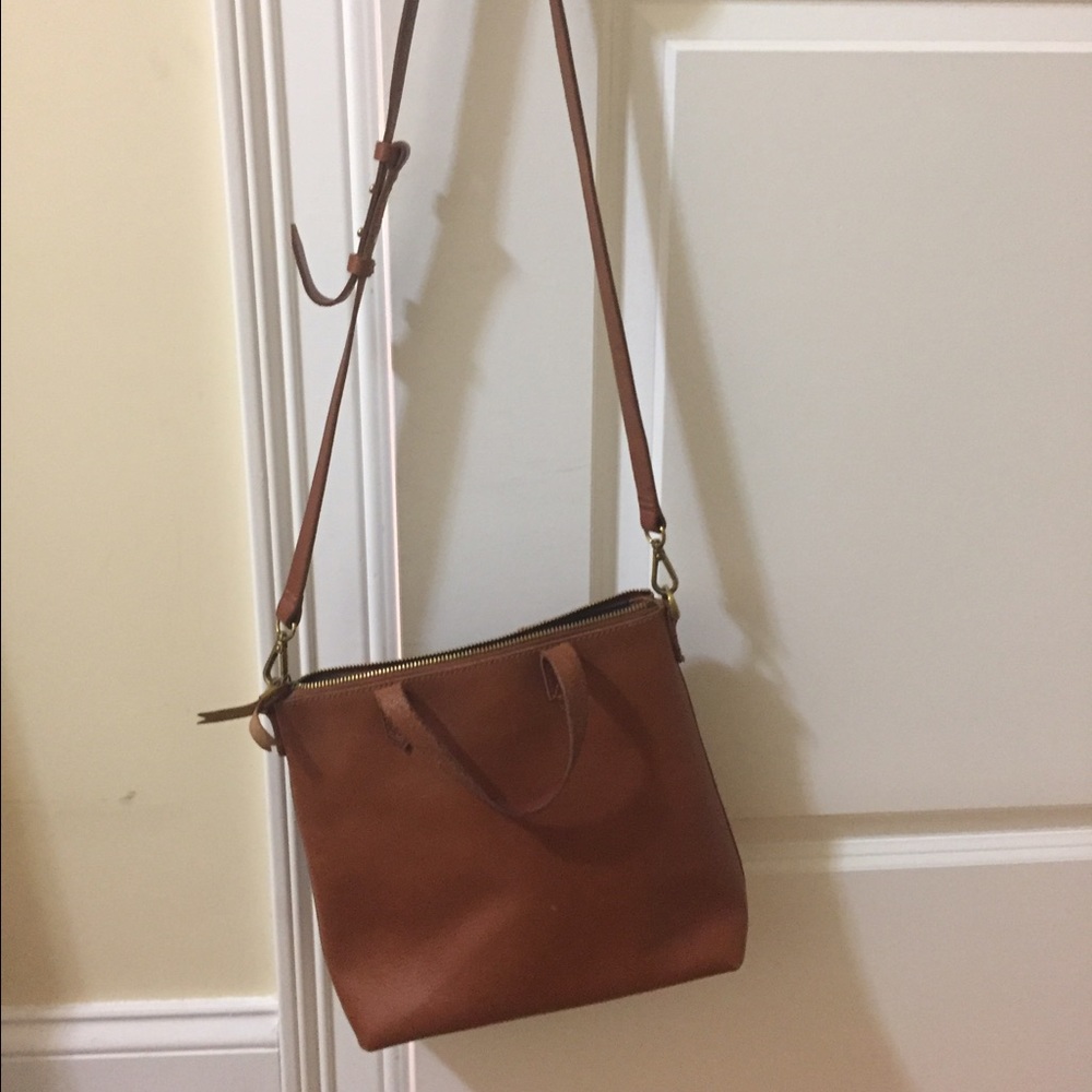 Madewell crossbody bag in chestnut