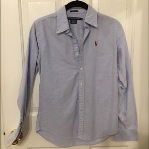 Polo Oxford Button Down Shirt- On Hold