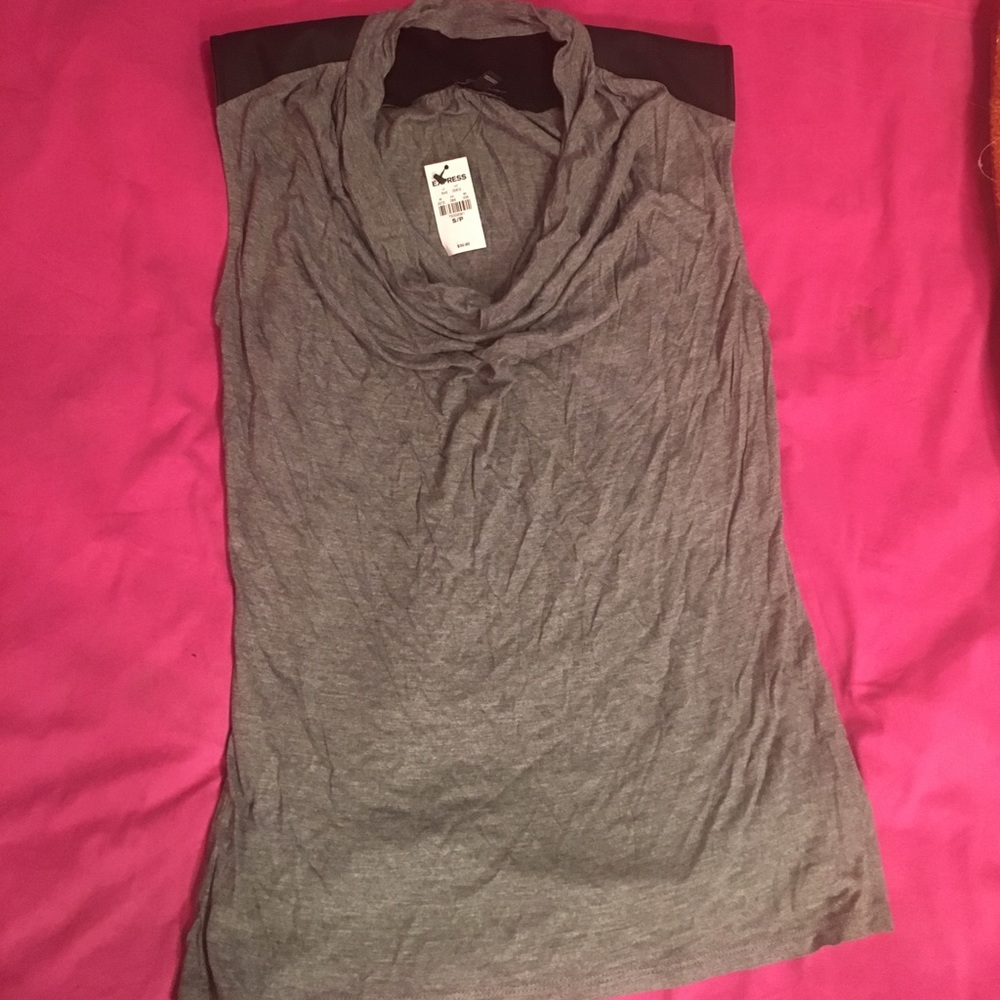 EXPRESS cowl neck shirt