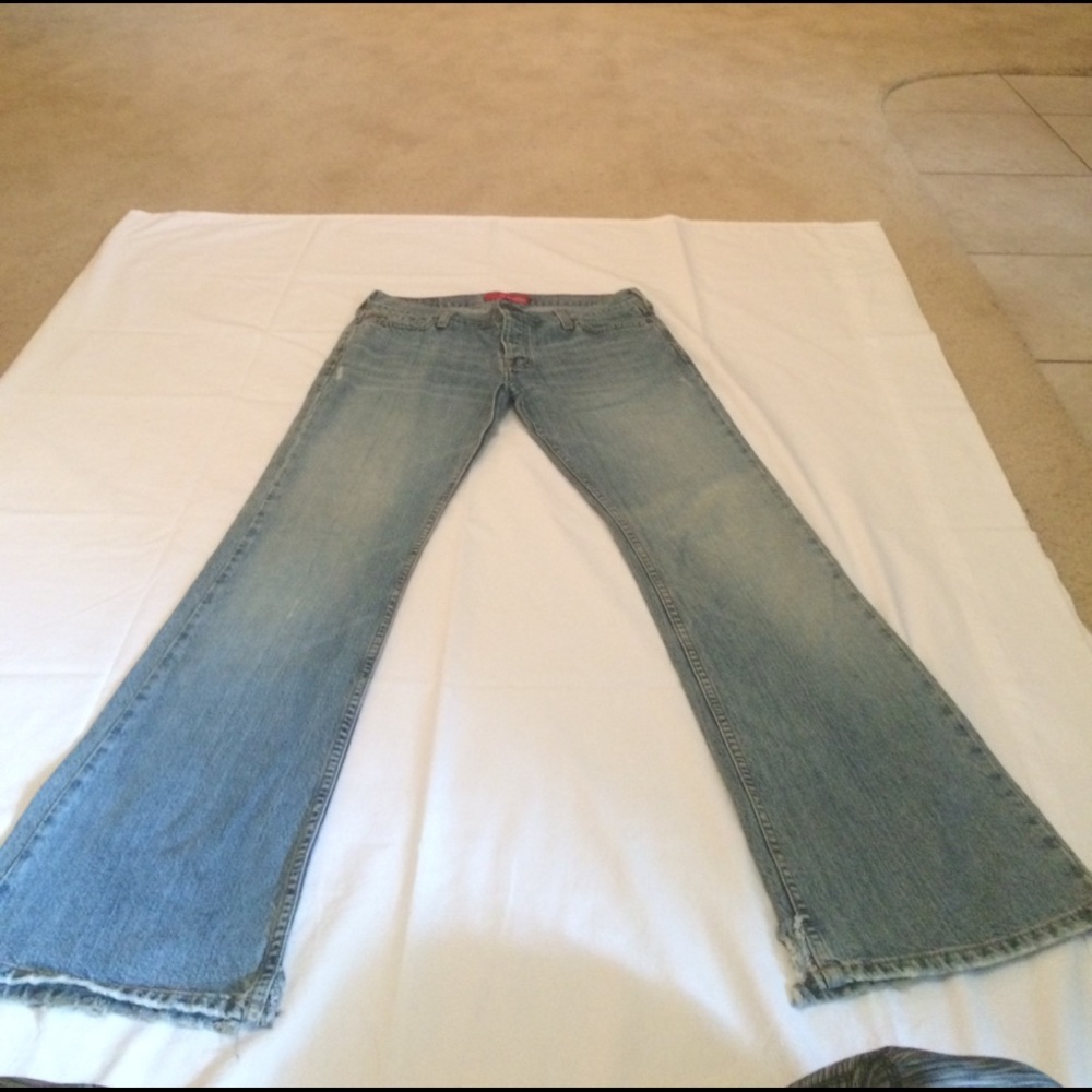 Button fly jeans