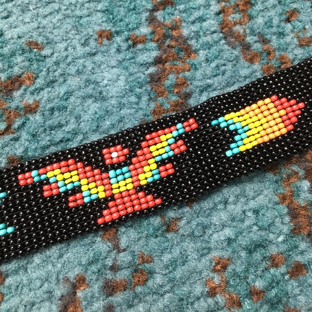 Native American beaded bracelet