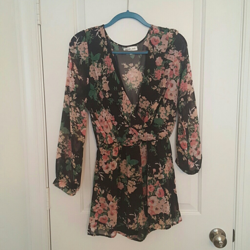 Floral romper