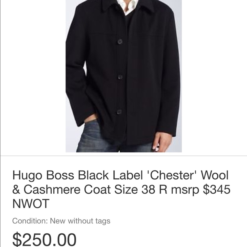 Hugo boss coat "Chester"