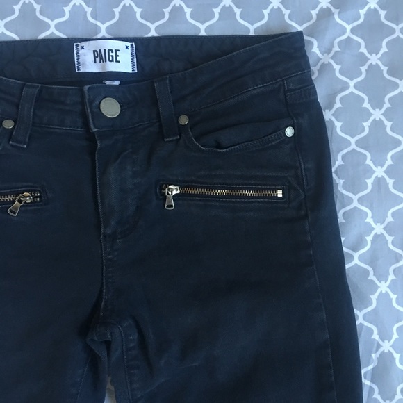 PAIGE Denim - Paige Jane Zip Crop