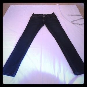 Rhinestone embellished jeans