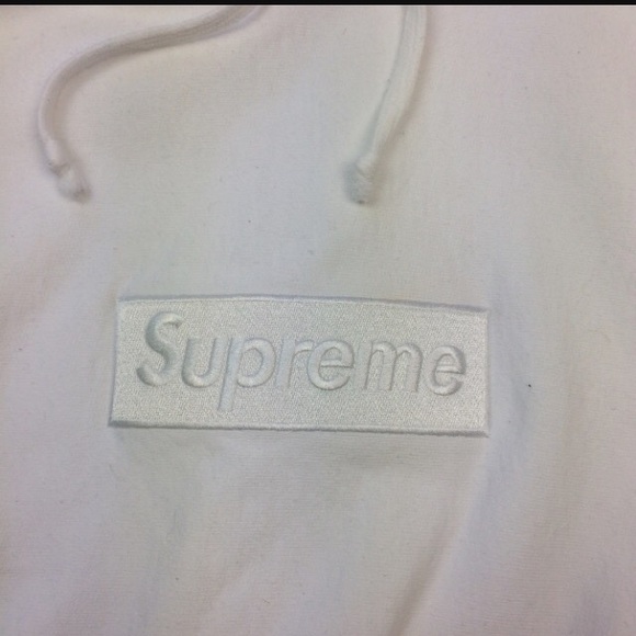 F/W 2014 White Tonal Box Logo - Picture 3 of 3