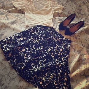 J.crew 100% silk pleated skirt J.crew 100% silk pleated skirt