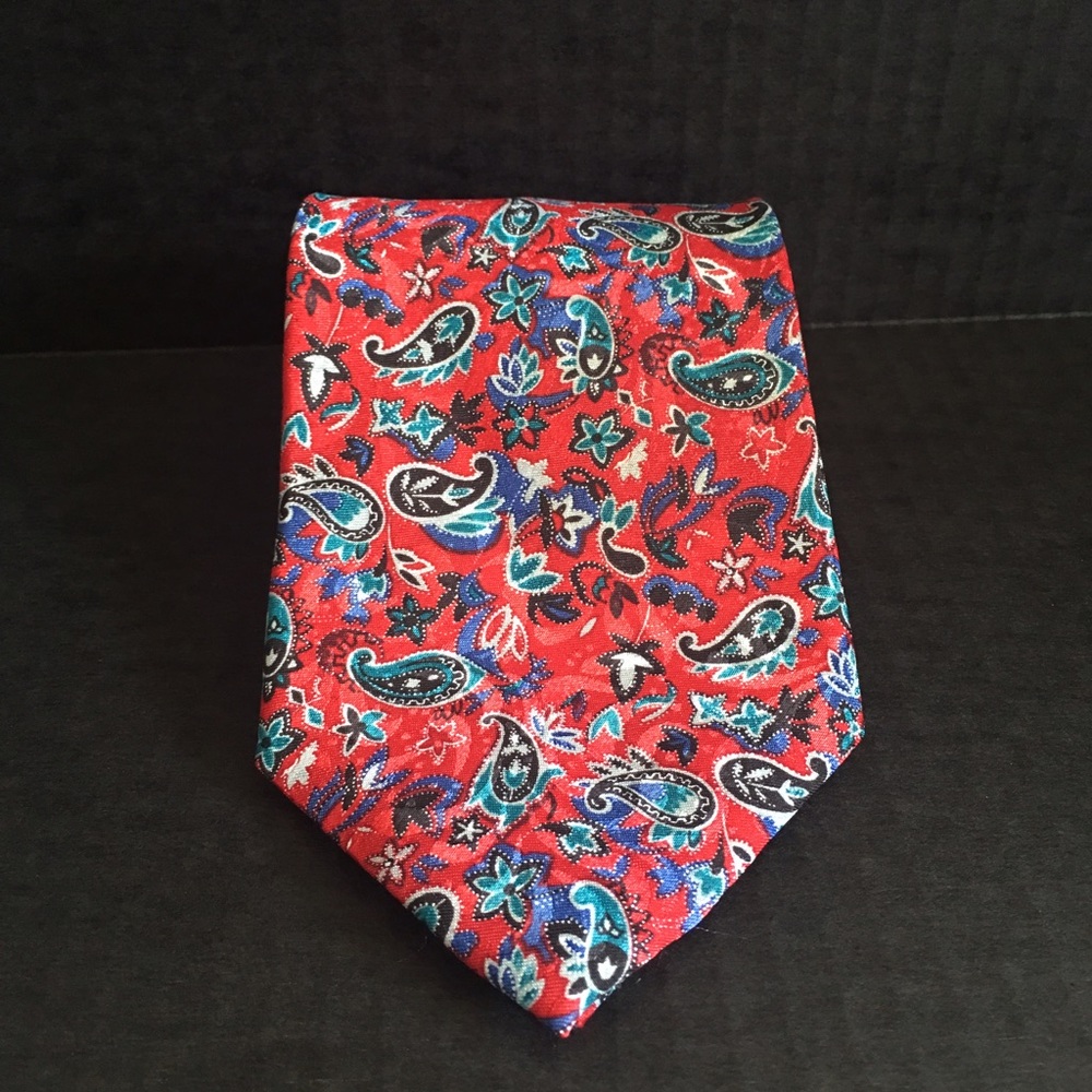 Christian Dior Paisley Men's Tie