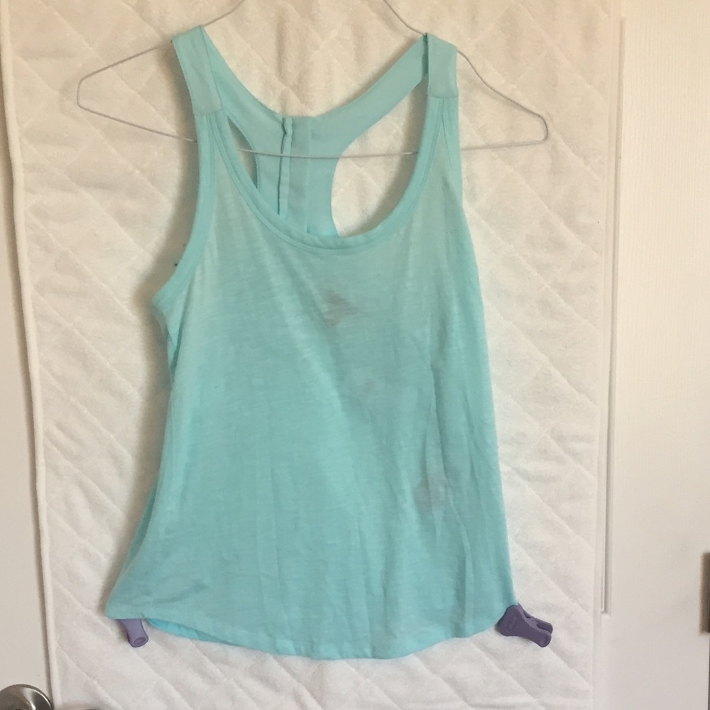 NWT Banana Republic Light Teal tank Sz XS