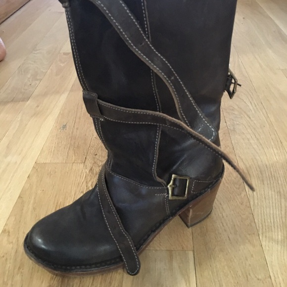 Fiorentini Baker Chocolate Brown Laverne Lety Boot - Picture 2 of 8