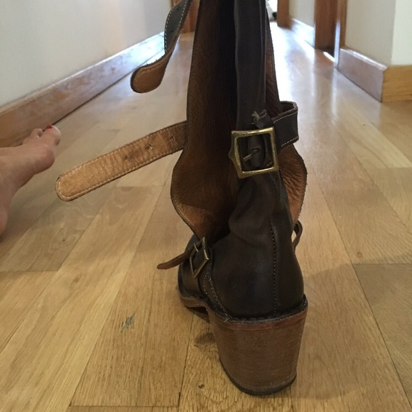 Fiorentini Baker Chocolate Brown Laverne Lety Boot - Picture 6 of 8