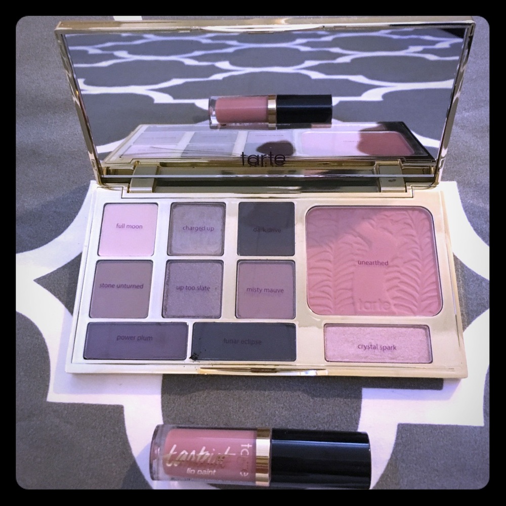 Tarte Energy Noir Palette and Tarteist Lip Paint