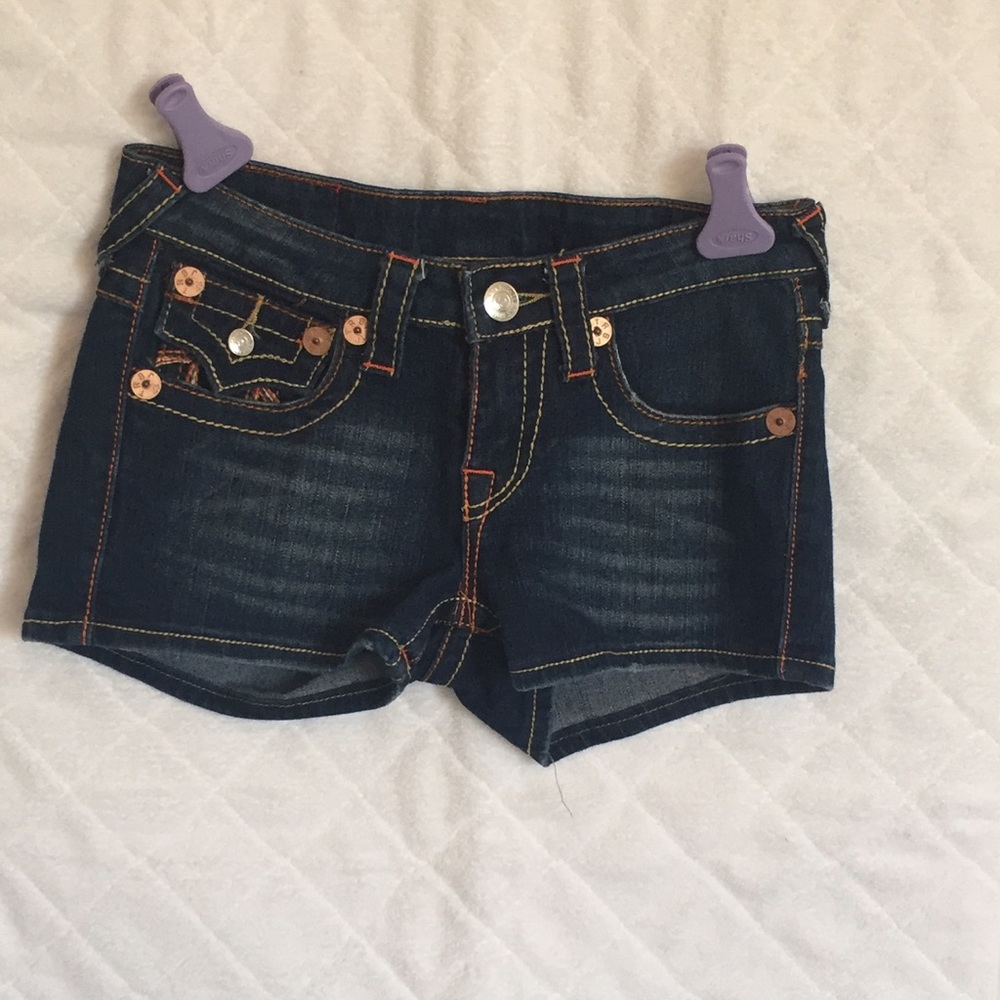 True Religion Billy Jean Shorts Sz 26