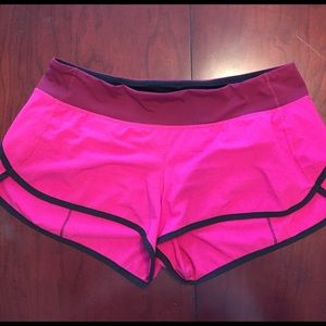 Lululemon speed shorts size 10... like new!