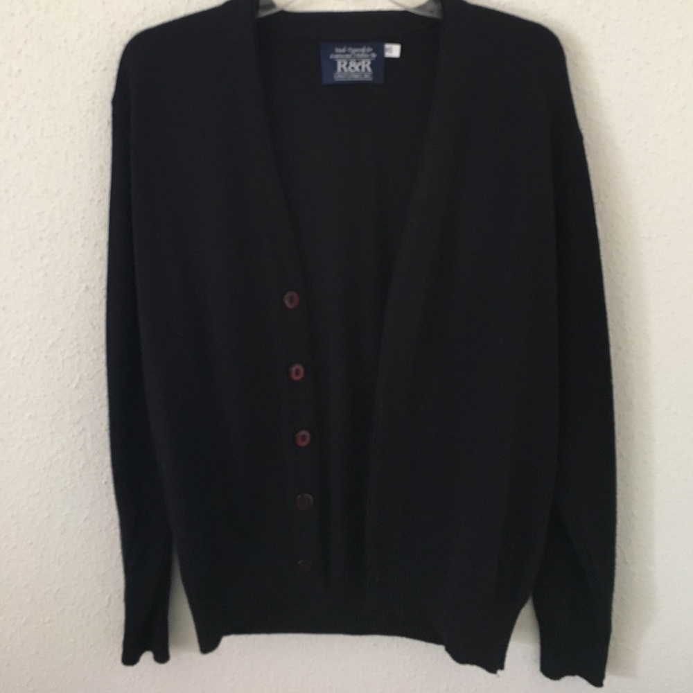 Navy Blue Continental Airline Cardigan
