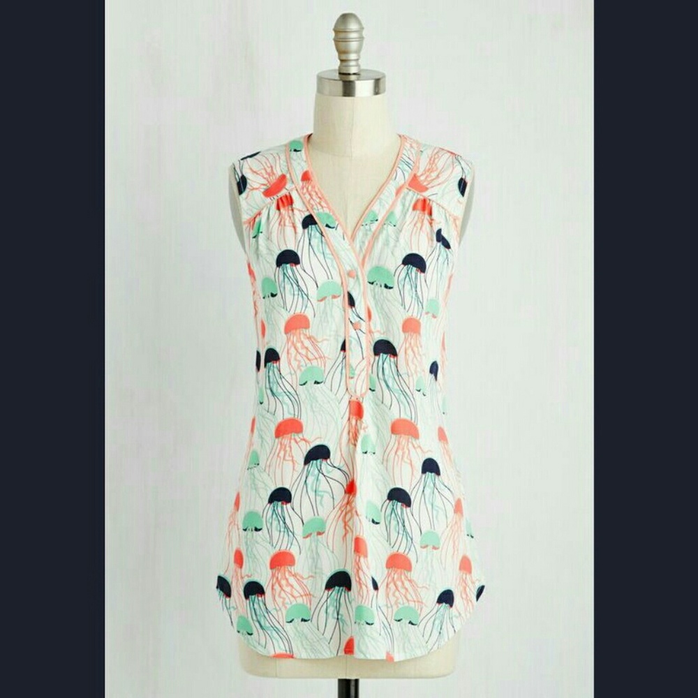 Modcloth Jellyfish Tunic