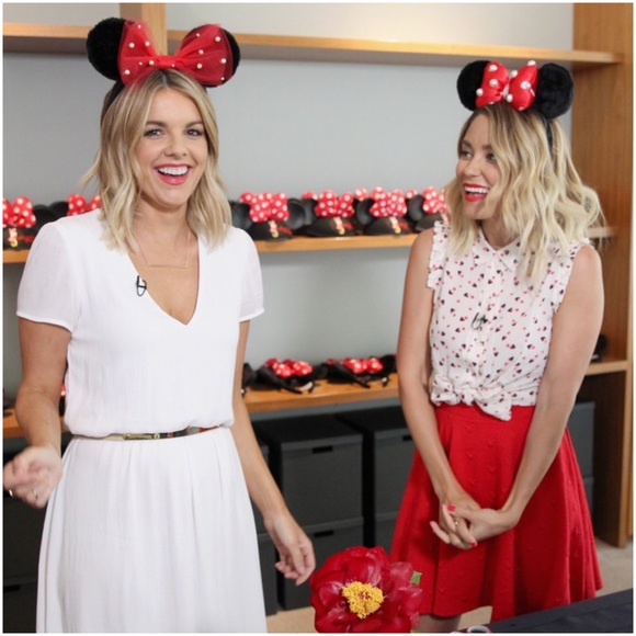 DISNEY MINNIE MOUSE BY LC RED SKATER SKIRT - Picture 7 of 7