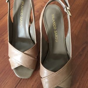 Franco Sarto sandals like new size 7