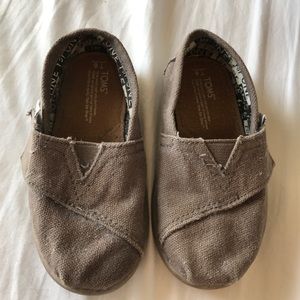 Grey Toddler TOMS