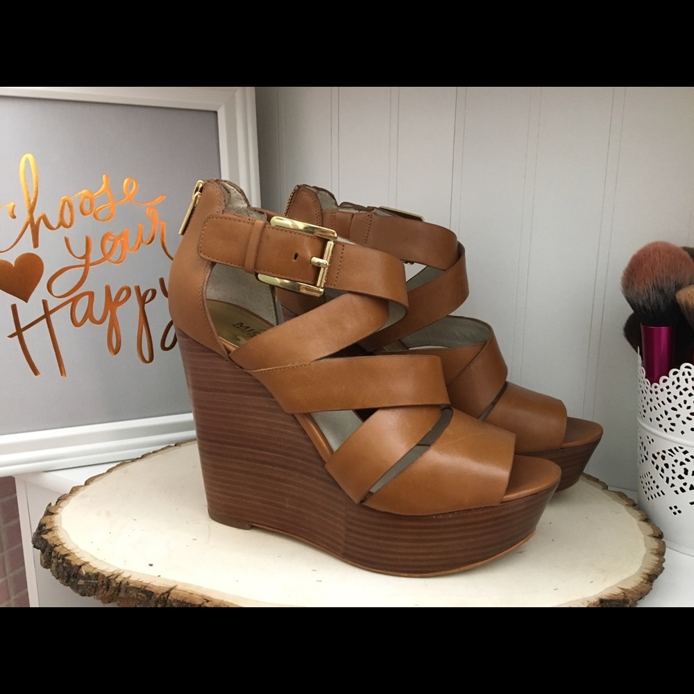 Michael Kors Axton wedge sandal