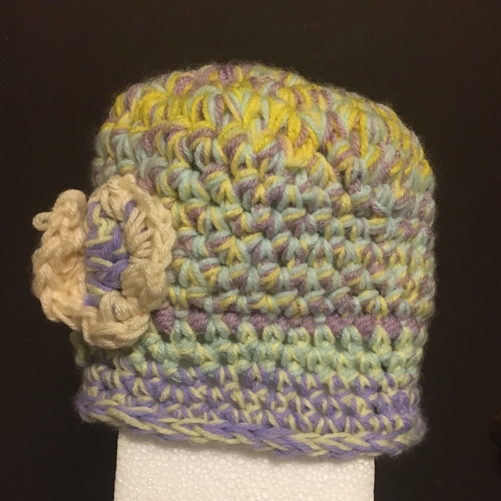 Crocheted hat