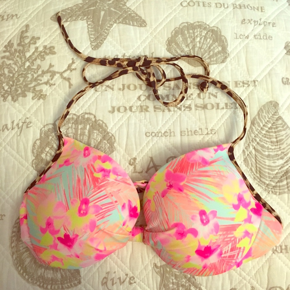 PINK Push up bikini top