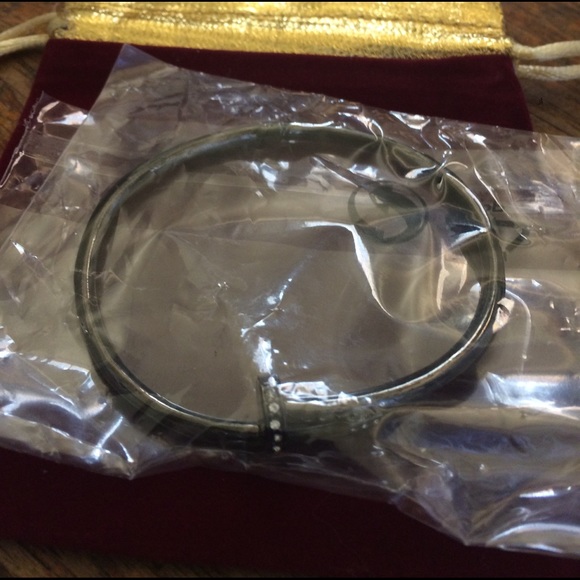 Black nail love bracelet cubic zirconia diamonds - Picture 3 of 3