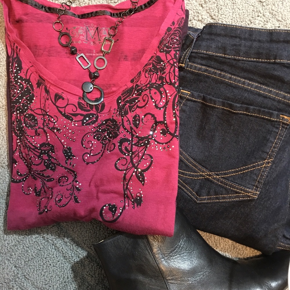 🌈Flash Sale🌈Pretty Ombré Maurice's Shirt