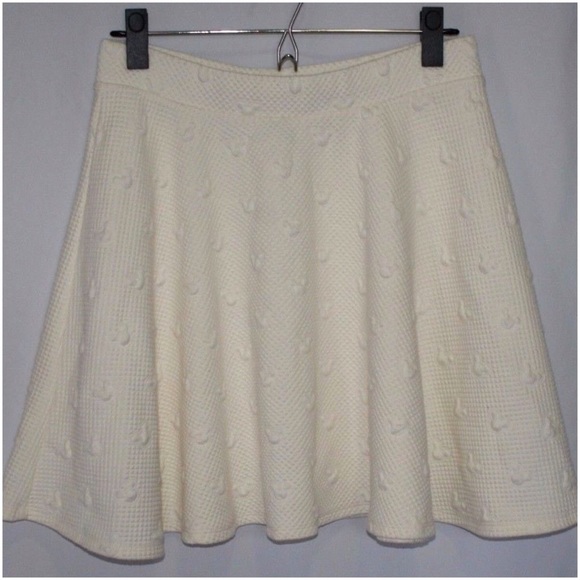 Disney Minnie Mouse By LC Cream Skater Skirt NWT - Picture 6 of 7