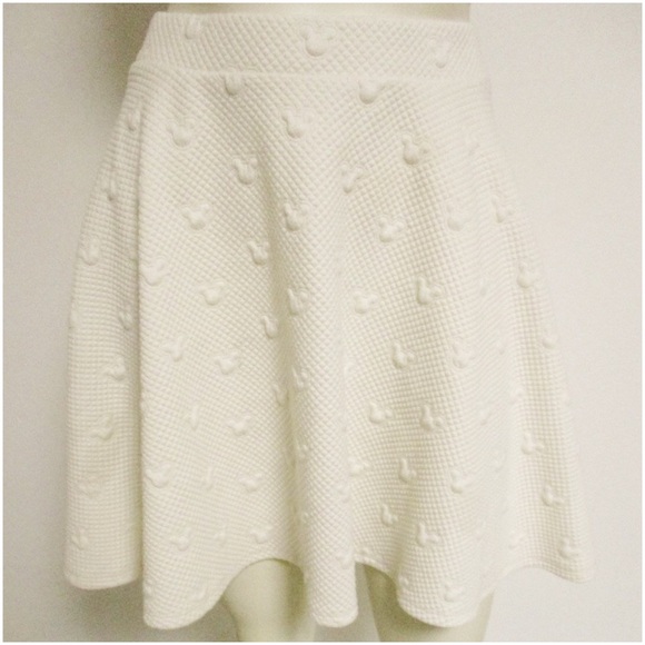 Disney Minnie Mouse By LC Cream Skater Skirt NWT - Picture 4 of 7