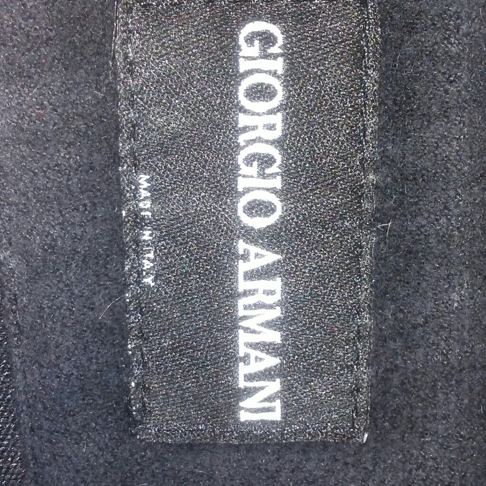 Armani blk shirt size large