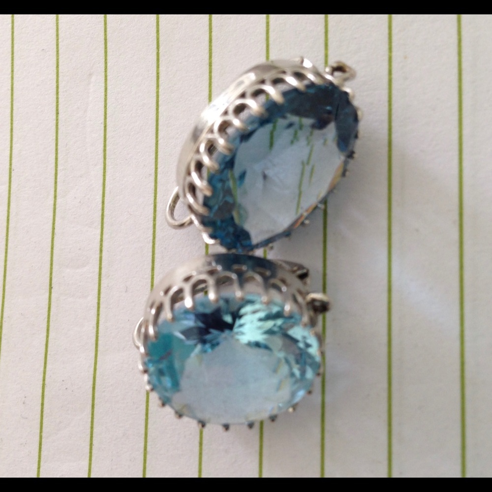 Blue Sapphire earrings