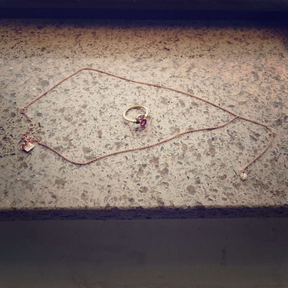 Banana Republic Necklace and Ring