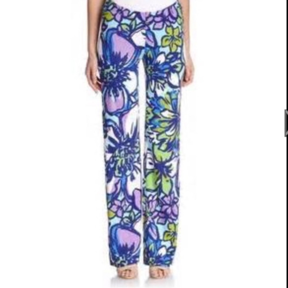 ISO LILLY PULITZER GEORGIA MAY CATWALK PANTS XS