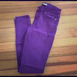 Purple Else Skinny Jeans