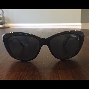 Black Vogue cateye sunglasses
